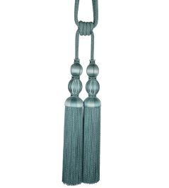 Double Tassel Tieback Trimming by Houles Cristal Double Tassel Tieback Trimming by Houles Cristal
