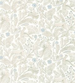 Dove & Deer Wallpaper by Scion Pebble Dove & Deer Wallpaper by Scion Pebble