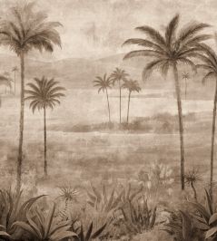 Draa Palms Mural by Coordonne Bone Draa Palms Mural by Coordonne Bone