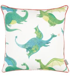 Dragon Dreams Cushion 50 x 50cm by Villa Nova Green Dragon Dreams Cushion 50 x 50cm by Villa Nova Green