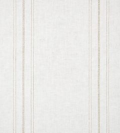 Drawn Thread Ladder Stitch Rows Fabric by Volga Linen Ivory White Drawn Thread Ladder Stitch Rows Fabric by Volga Linen Ivory White