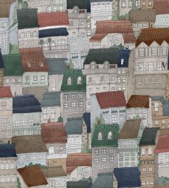Dream Town Wallpaper by Rebel Walls Fall Dream Town Wallpaper by Rebel Walls Fall