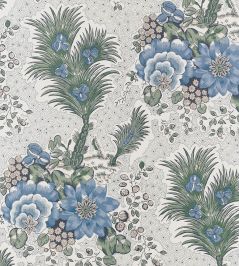 Drexel Hill Wallpaper by Anna French Blue and Green Drexel Hill Wallpaper by Anna French Blue and Green