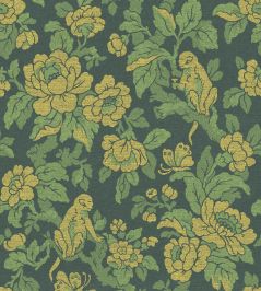 Drunken Monkey Wallpaper by Divine Savages Jungle Green Drunken Monkey Wallpaper by Divine Savages Jungle Green