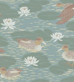 Duck Pond Wallpaper by Langelid Von Bromssen Duckegg Duck Pond Wallpaper by Langelid Von Bromssen Duckegg