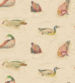 Duck Pond Wallpaper by Mulberry Home Jewel Duck Pond Wallpaper by Mulberry Home Jewel