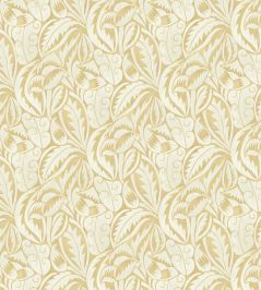 Dufy Leaf Wallpaper by Osborne & Little Ochre Dufy Leaf Wallpaper by Osborne & Little Ochre