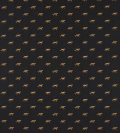 Duma Fabric by Clarke & Clarke Noir Duma Fabric by Clarke & Clarke Noir