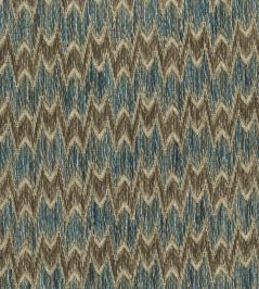 Dumas Fabric by Nina Campbell Blue/Brown Dumas Fabric by Nina Campbell Blue/Brown