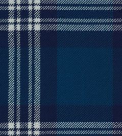 Earl Of St Andrews Mod Fabric by The Isle Mill Blue Earl Of St Andrews Mod Fabric by The Isle Mill Blue