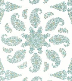 East India Wallpaper by Thibaut Seaglass East India Wallpaper by Thibaut Seaglass