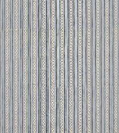 Ebury Stripe Fabric by GP & J Baker Blue Ebury Stripe Fabric by GP & J Baker Blue