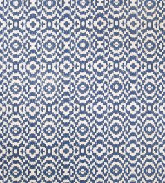 Echo Fabric by Christopher Farr Cloth Indigo Echo Fabric by Christopher Farr Cloth Indigo