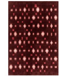 Echo Rug by GAN Red Echo Rug by GAN Red