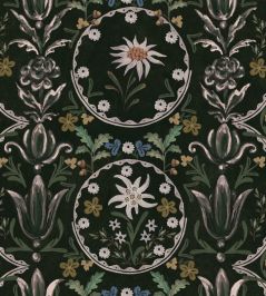 Edelweiss Wallpaper by MINDTHEGAP Cypress Green Edelweiss Wallpaper by MINDTHEGAP Cypress Green