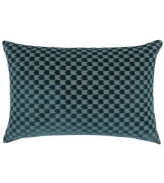 Eden Cushion 40 x 60cm by Kirkby Design Petrol Eden Cushion 40 x 60cm by Kirkby Design Petrol