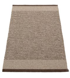 Edit Rug by Pappelina Dark Brown/Dark Linen/Linen Metallic Edit Rug by Pappelina Dark Brown/Dark Linen/Linen Metallic