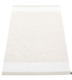 Edit Rug by Pappelina Fossil/White/White Metallic Edit Rug by Pappelina Fossil/White/White Metallic