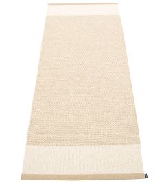 Edit Runner Rug by Pappelina Beige/Vanilla/Beige Metallic Edit Runner Rug by Pappelina Beige/Vanilla/Beige Metallic
