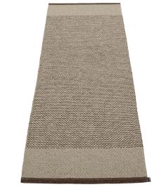 Edit Runner Rug by Pappelina Dark Brown/Dark Linen/Linen Metallic Edit Runner Rug by Pappelina Dark Brown/Dark Linen/Linen Metallic