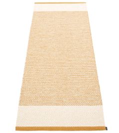 Edit Runner Rug by Pappelina Ochre/Vanilla/Beige Metallic Edit Runner Rug by Pappelina Ochre/Vanilla/Beige Metallic