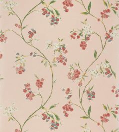 Edo Bloom Wallpaper by Anna French Blush on Pearl Edo Bloom Wallpaper by Anna French Blush on Pearl