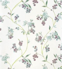 Edo Bloom Wallpaper by Anna French Lavender on Pearl Edo Bloom Wallpaper by Anna French Lavender on Pearl