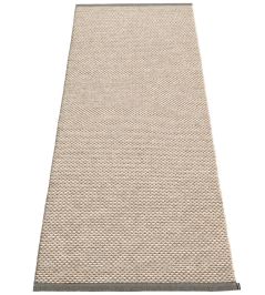 Effi Runner Rug by Pappelina Charcoal Effi Runner Rug by Pappelina Charcoal