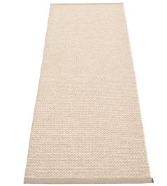 Effi Runner Rug by Pappelina Mud Effi Runner Rug by Pappelina Mud