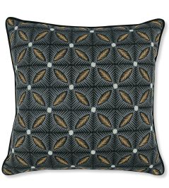 Effie Cushion 50 x 50cm by Romo Midnight Effie Cushion 50 x 50cm by Romo Midnight