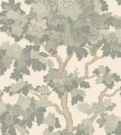 Eken Wallpaper by Sandberg Garden Green Eken Wallpaper by Sandberg Garden Green