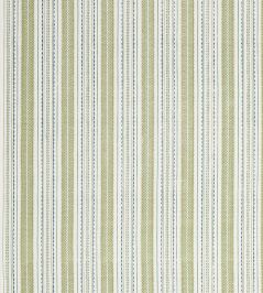 Elan Stripe Fabric by Jane Churchill Green Elan Stripe Fabric by Jane Churchill Green