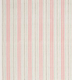 Elan Stripe Fabric by Jane Churchill Red Elan Stripe Fabric by Jane Churchill Red