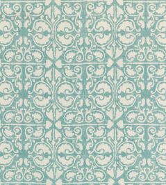 Elbury Fabric by Baker Lifestyle Aqua Elbury Fabric by Baker Lifestyle Aqua
