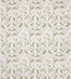 Eleanora Fabric by Colefax And Fowler Ivory/Green Eleanora Fabric by Colefax And Fowler Ivory/Green