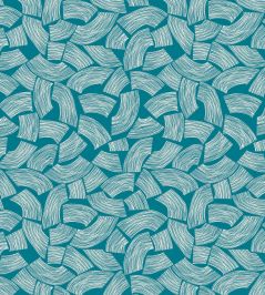 Elements Wallpaper by Ohpopsi Teal Elements Wallpaper by Ohpopsi Teal