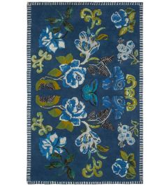 Eleonora Rug by Designers Guild Cobalt Eleonora Rug by Designers Guild Cobalt