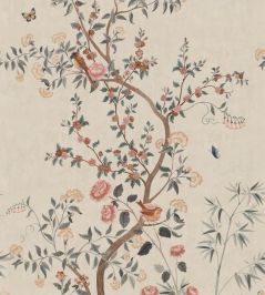 Eleonora Wallpaper by Sandberg Misty Blue Eleonora Wallpaper by Sandberg Misty Blue