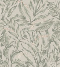 Elin Wallpaper by Sandberg Sage Green Elin Wallpaper by Sandberg Sage Green
