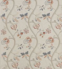 Elizabeth Fabric by James Hare Red Blue Elizabeth Fabric by James Hare Red Blue