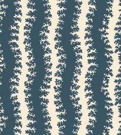 Elkhorn Stripe Wallpaper by Josephine Munsey Beakster Blue/Salt Ridge Elkhorn Stripe Wallpaper by Josephine Munsey Beakster Blue/Salt Ridge