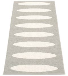 Ella Runner Rug by Pappelina Warm Grey/Vanilla Ella Runner Rug by Pappelina Warm Grey/Vanilla