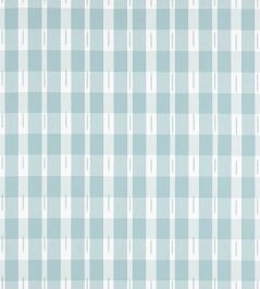 Ellastone Check Fabric by Thibaut Seaglass Ellastone Check Fabric by Thibaut Seaglass