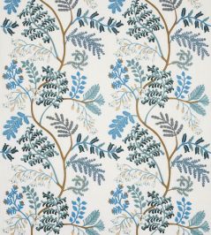 Ellerdine Fabric by Colefax and Fowler Blue Ellerdine Fabric by Colefax and Fowler Blue