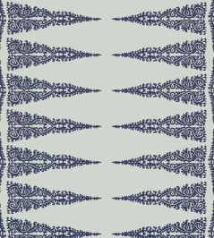 Ellery Stripe Wallpaper by Anna French Navy on Soft Teal Ellery Stripe Wallpaper by Anna French Navy on Soft Teal
