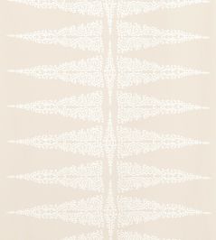 Ellery Stripe Fabric by Anna French White on Beige Ellery Stripe Fabric by Anna French White on Beige