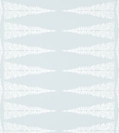 Ellery Stripe Wallpaper by Anna French White on Soft Blue Ellery Stripe Wallpaper by Anna French White on Soft Blue