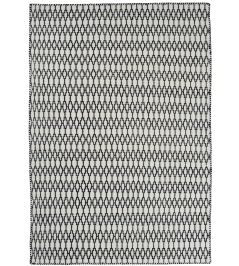 Elliot Rug by Linie Design WH/Black Elliot Rug by Linie Design WH/Black