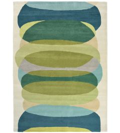 Elliptic Rug by Harlequin Emerald Elliptic Rug by Harlequin Emerald