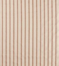 Elm Stripe Fabric by Morris & Co Apricot/Linen Elm Stripe Fabric by Morris & Co Apricot/Linen